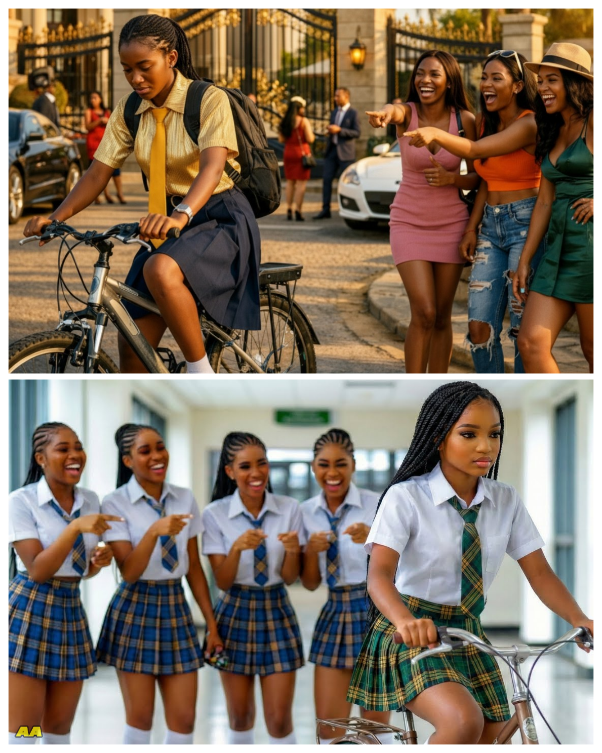 These Bullies Don’t Know The Poor Girl They Are Laughing At Is A Princess