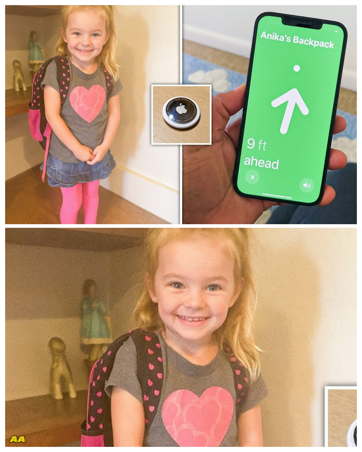 Girl Vanished at Kindergarten, 1 Year Later Mom Gets an Apple Tag Signal Under the Floor…