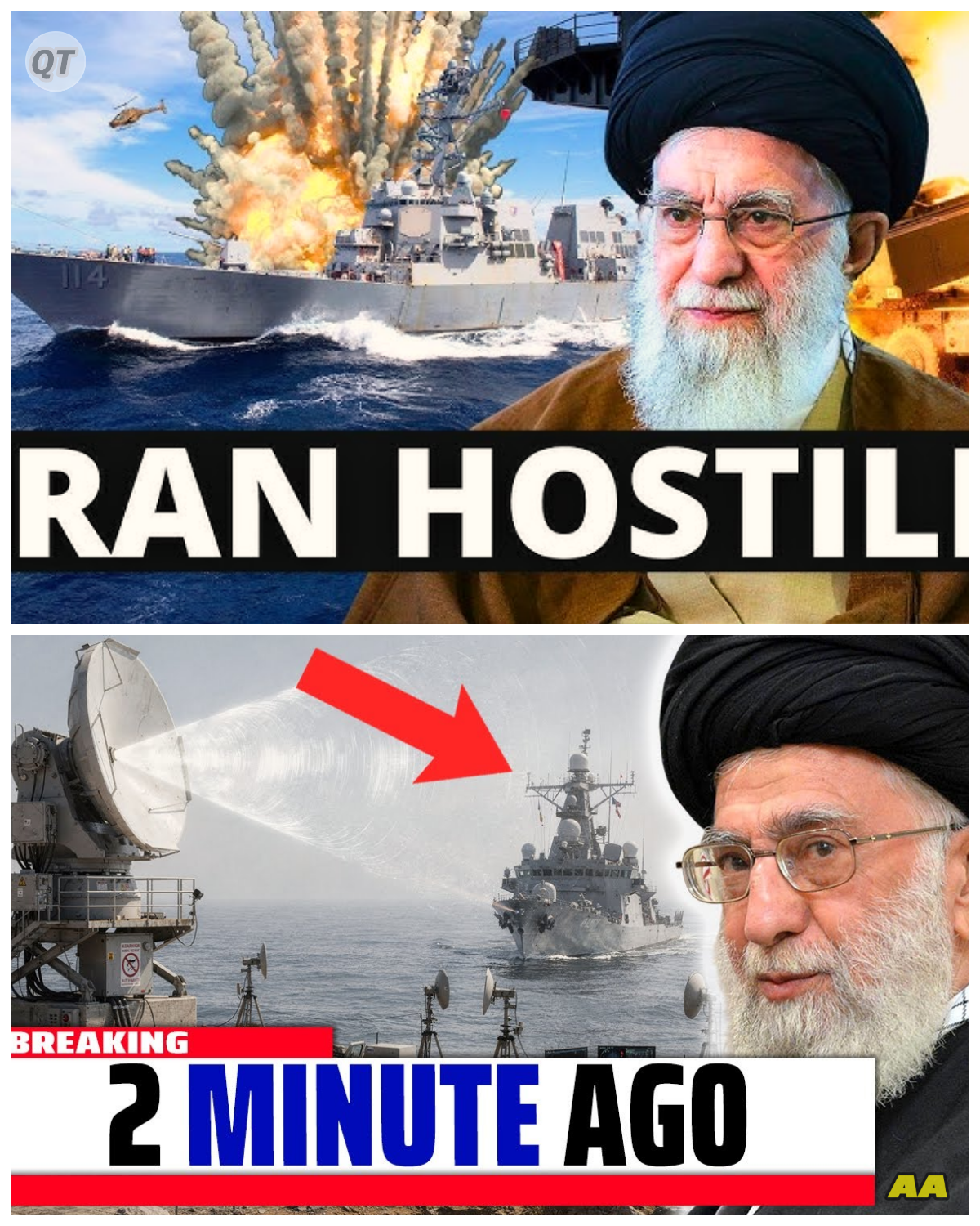 🐶 IRAN STRIKES BACK WITH ULTRASONIC WEAPONS! U.S. DESTROYERS ATTACKED