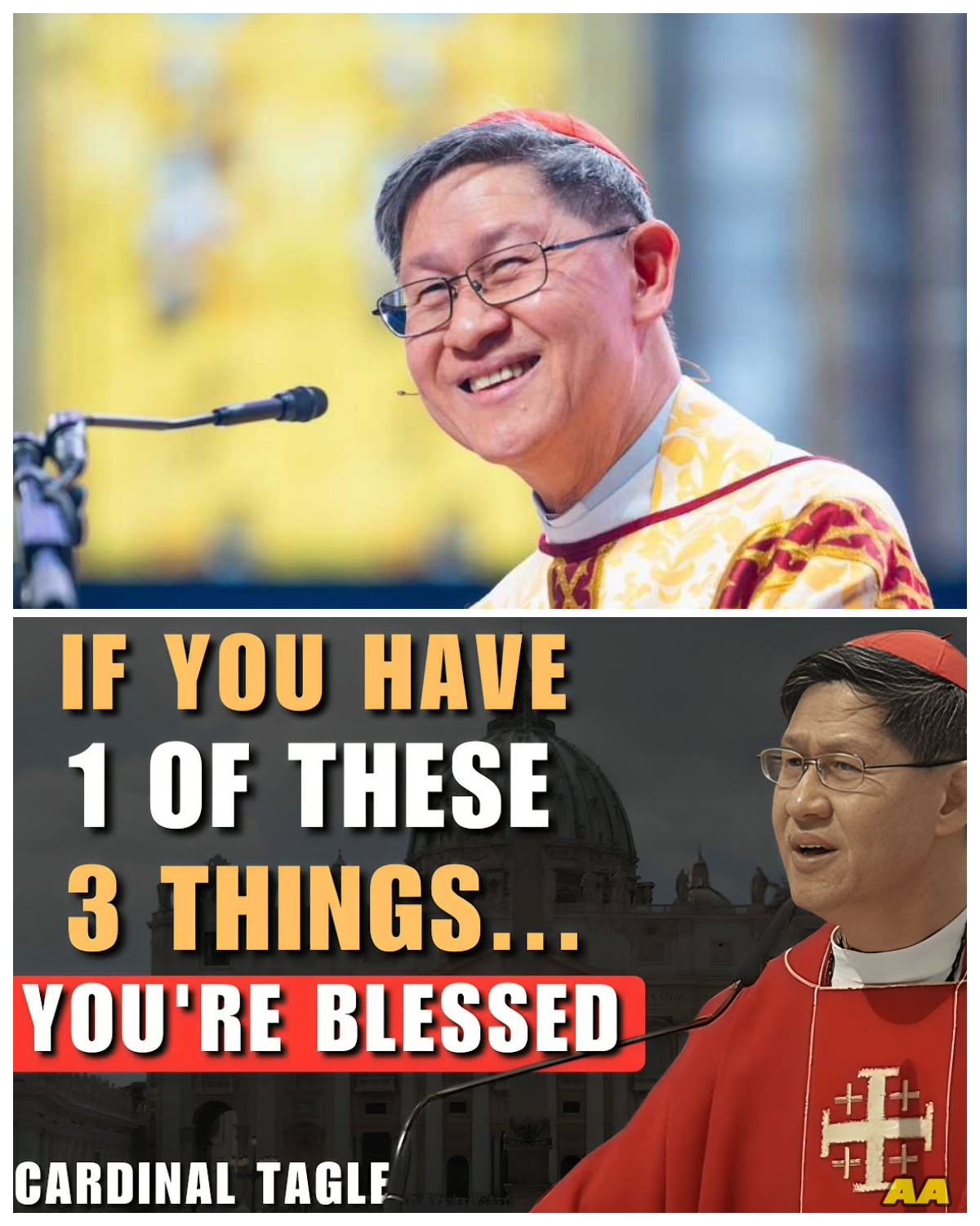 ✨ Cardinal Tagle’s SHOCKING Message: You’ve Already Been Blessed
