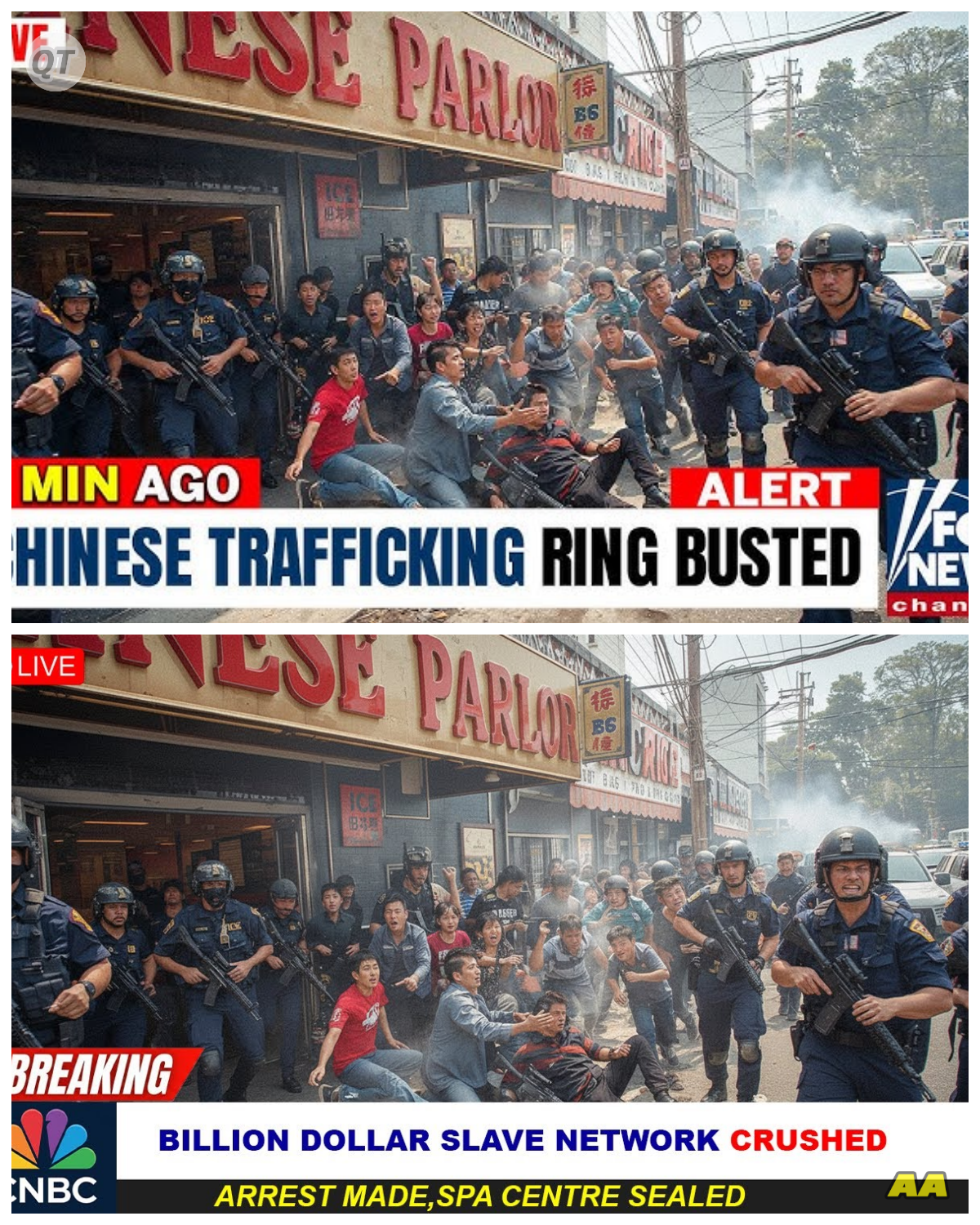 🐶 SHOCKING RAID! FBI & ICE STORM CHINESE MᴀssAGE PARLORS