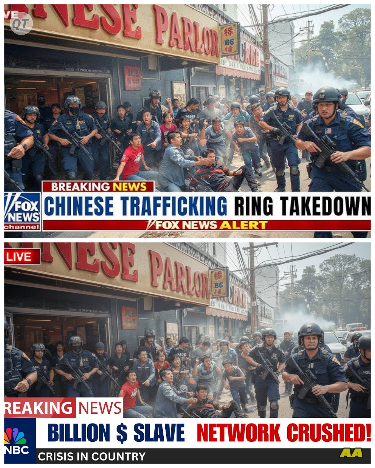 🐶 ICE & FBI STUNNING RAID ON CHINESE MᴀssAGE PARLORS! .8 BILLION IN ILLEGAL OPERATIONS EXPOSED WITH 30 ARRESTS