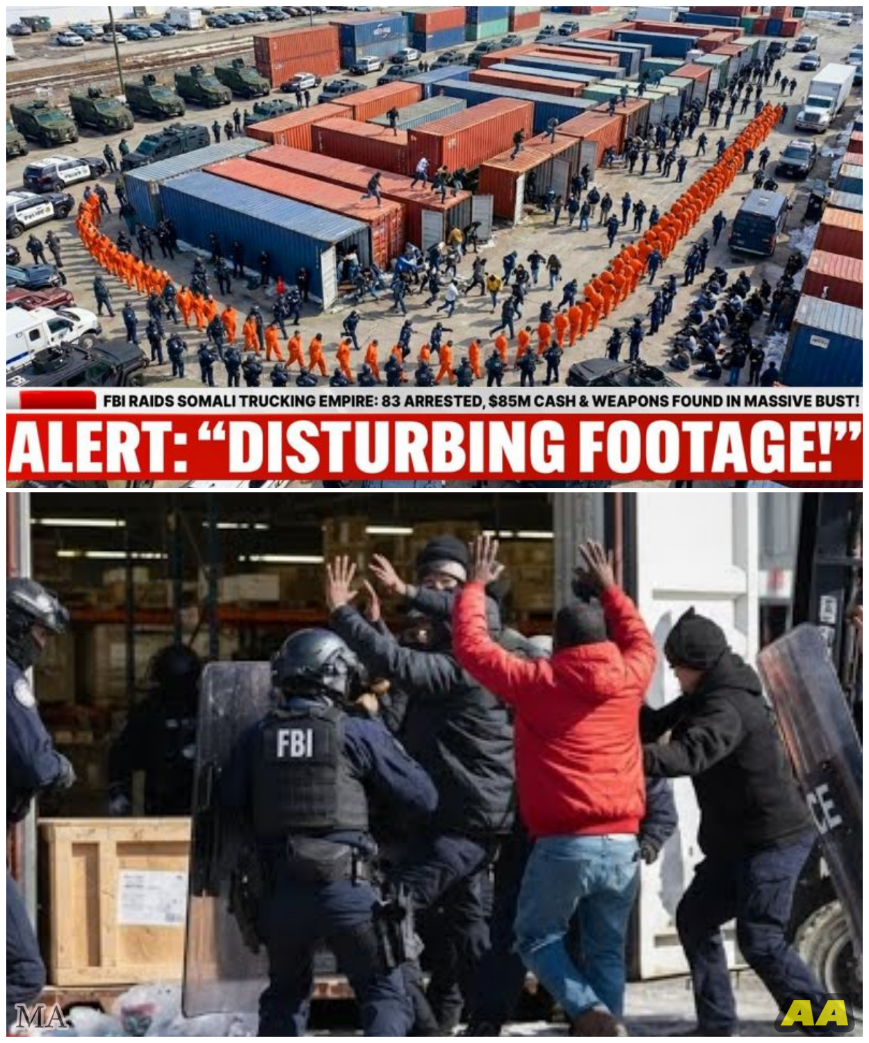🦊 FEDERAL FURY UNLEASHED: FBI Allegedly Dismantles an  MILLION Shadow Trucking Empire Tied to a Secret Network No One Was Watching 💥