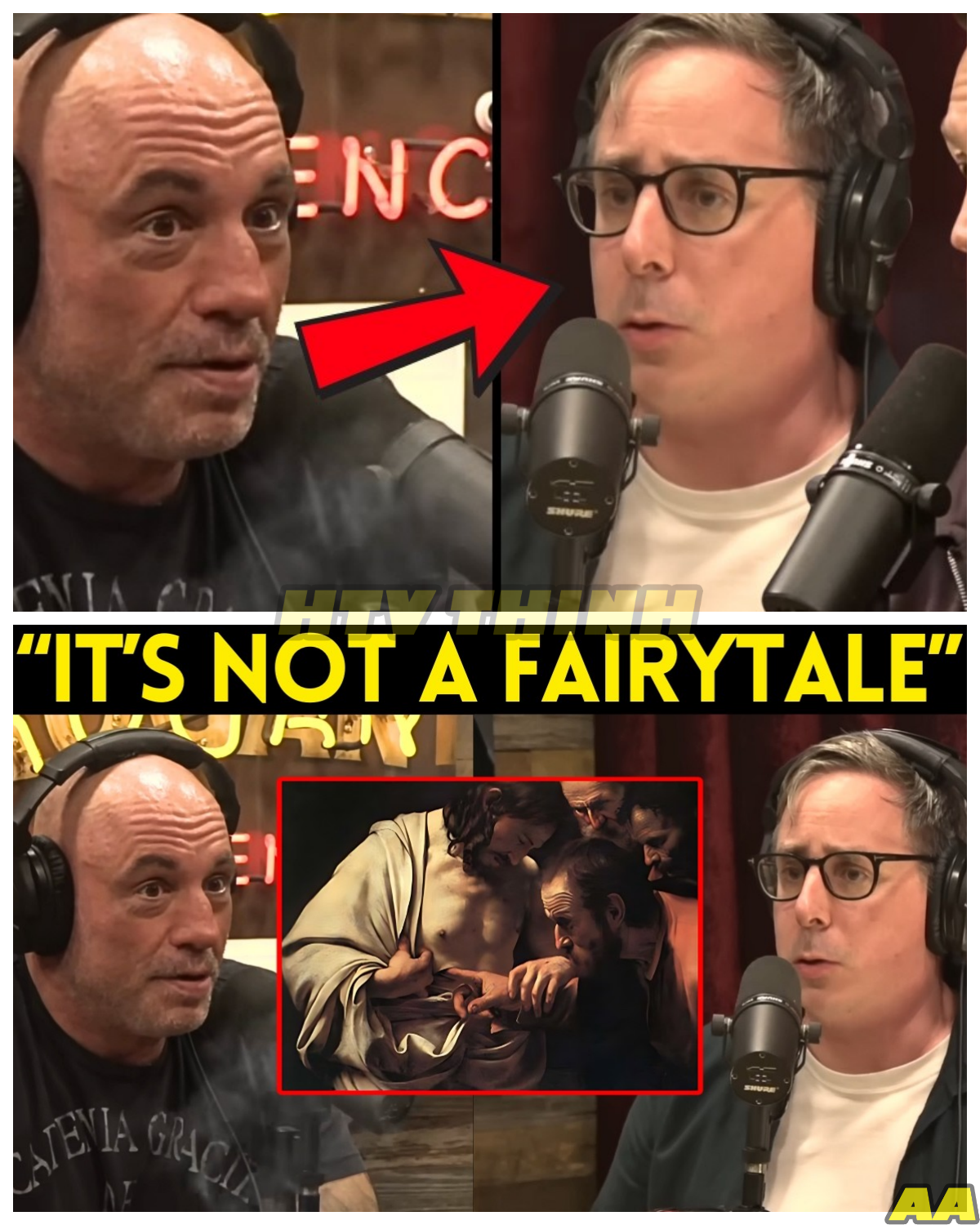 🙊 Unraveling Faith: Joe Rogan’s Shocking Journey Through the Bible’s Darkest Secrets 🔍⚡  In a gripping exploration that blurs the lines between belief and skepticism, Joe Rogan embarks on a mind-bending journey to uncover the hidden truths of the Bible. Set against the backdrop of a world steeped in religious fervor and controversy, Rogan’s candid discussions with top theologians and skeptics reveal unsettling interpretations that challenge everything we thought we knew. With a ticking clock as societal tensions rise and faith is put to the test, viewers are left questioning: what happens when our deepest convictions are shattered? As Rogan grapples with the implications of his findings, will he emerge with newfound clarity or plunge into a crisis of faith that could cost him everything? 👇