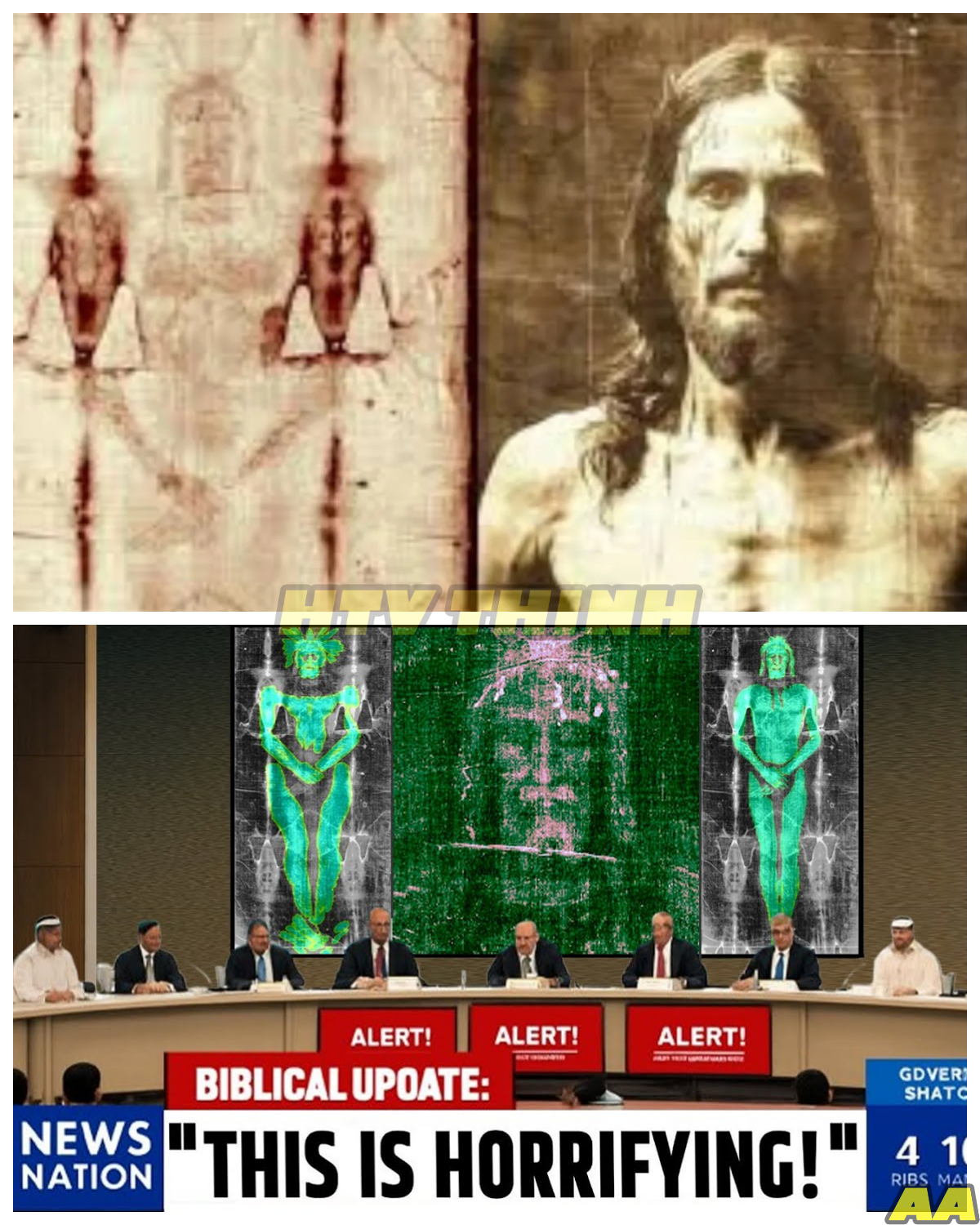 🙊 Unraveling the Turin Shroud: Secrets of a Lost DNA Code Revealed 🔍⚡  In a shocking turn of events, scientists have uncovered a hidden DNA code within the centuries-old Turin Shroud, a relic that has long captivated the world. As advanced AI technology reveals genetic secrets that could connect this artifact to historical figures, the clock is ticking on the Church’s silence regarding its origins. What truths lie buried in the fibers of this mysterious cloth? With faith, history, and science at stake, the implications of this discovery could challenge everything we thought we knew about the past. Are we on the brink of uncovering a moment lost in time, or are we merely scratching the surface of a deeper, more sinister mystery? 👇