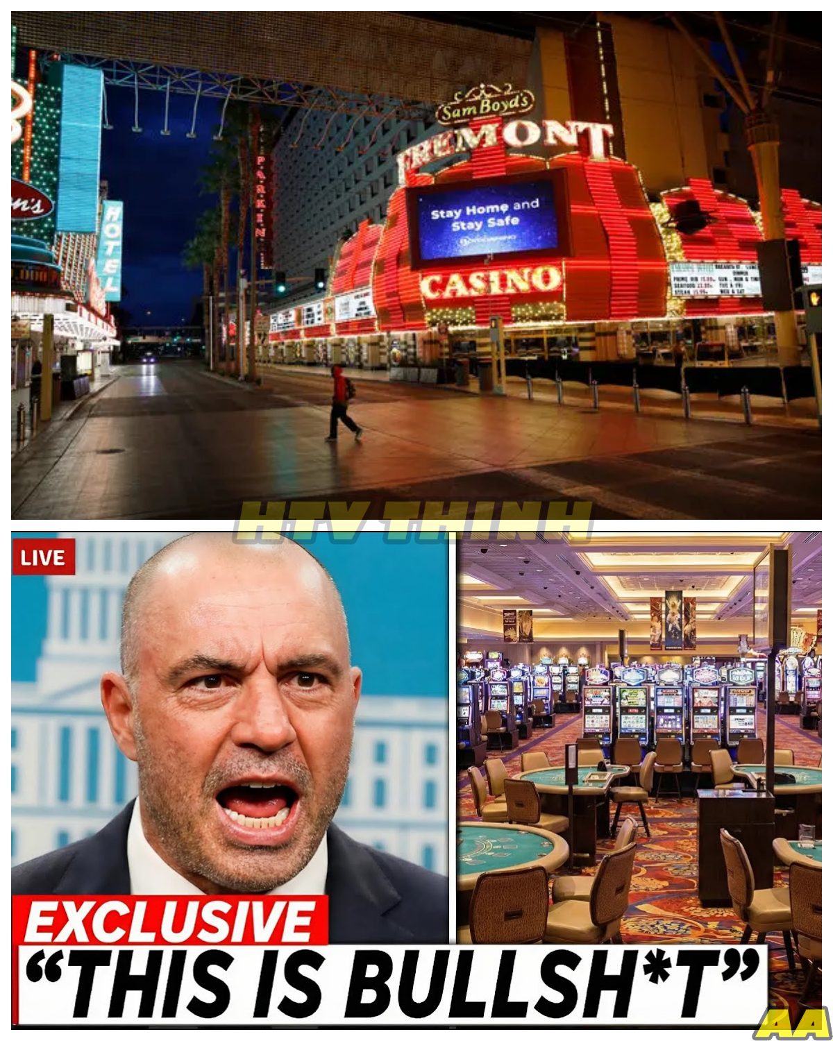 🙊 The Hidden Crisis of Las Vegas: Unraveling the Truth Behind the Empty Strip 🔍⚡  In a shocking revelation, Joe Rogan exposes the alarming decline of Las Vegas, a city once synonymous with glamour and excitement. As casino executives whisper about an impending collapse, visitor numbers plummet and H๏τel prices soar, leaving the working class behind. With a ticking clock counting down to a potential economic disaster, the stakes have never been higher for those who rely on the Strip for their livelihoods. What sinister forces are at play in America’s entertainment capital, and will anyone heed the warning before it’s too late? 👇