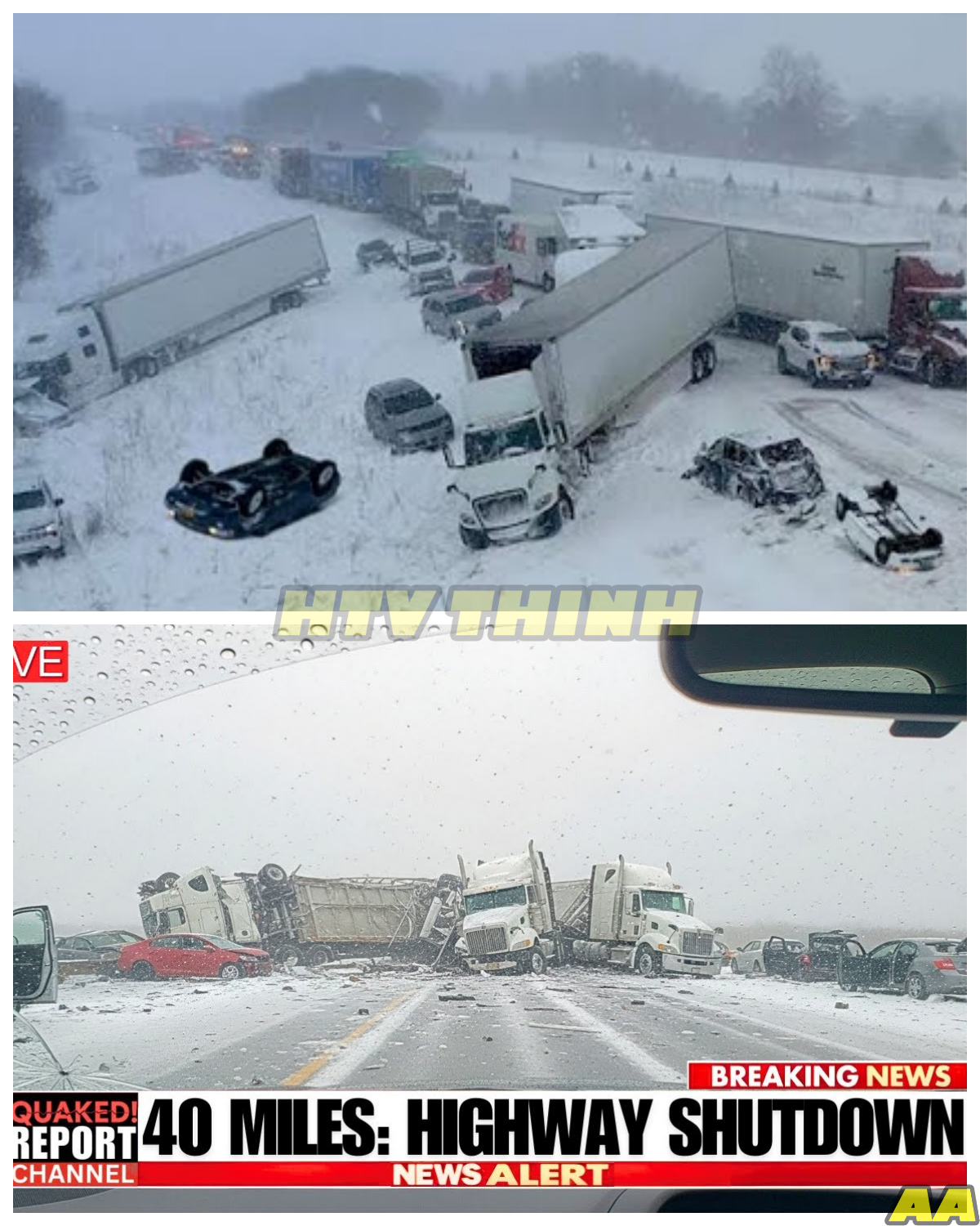 🙊 Frozen Nightmare: I-20 Standstill Leaves Thousands Trapped in Ice! ❄️🚧  In a harrowing turn of events, an extreme ice storm has transformed Interstate 20 in Louisiana into a frozen wasteland, stranding thousands of drivers in a ᴅᴇᴀᴅly standstill that lasted for hours—some even more than a day. As freezing rain and black ice wreaked havoc, jackknifed trucks and stalled vehicles turned the major highway into a perilous parking lot, leaving emergency responders overwhelmed and communities scrambling to provide aid. With fuel shortages, medical emergencies, and dire temperatures looming, the clock is ticking for those trapped in their cars. Will help arrive in time, or will this chilling event expose the critical flaws in our infrastructure and preparedness for extreme weather? 👇