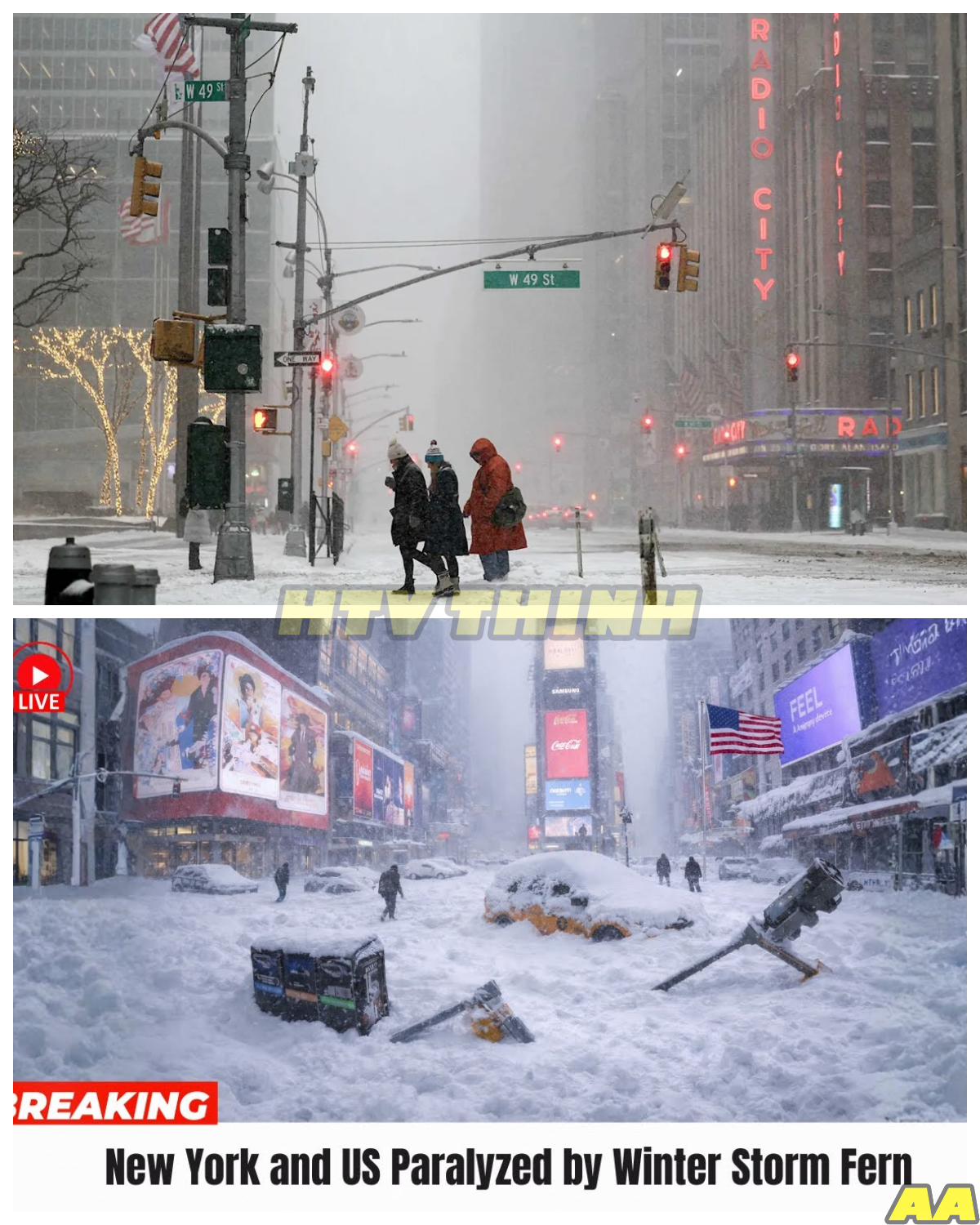 🙊 Winter Storm Fern Unleashes Chaos: 42 ᴅᴇᴀᴅ and Millions Affected! ❄️⚠️  In a devastating turn of events, Winter Storm Fern has wreaked havoc across New York and the United States, claiming at least 42 lives and plunging over 500,000 customers into darkness as power outages sweep the nation. With thousands of flights canceled and emergency shelters overwhelmed, the storm has exposed critical weaknesses in emergency planning and infrastructure, leaving vulnerable populations at the mercy of the elements. As communities struggle to recover and another wave of severe weather looms on the horizon, the question remains: how will we confront the increasing ferocity of nature, and what changes must be made to protect our most vulnerable citizens? The clock is ticking, and the aftermath of this catastrophic storm is only beginning to unfold. 👇