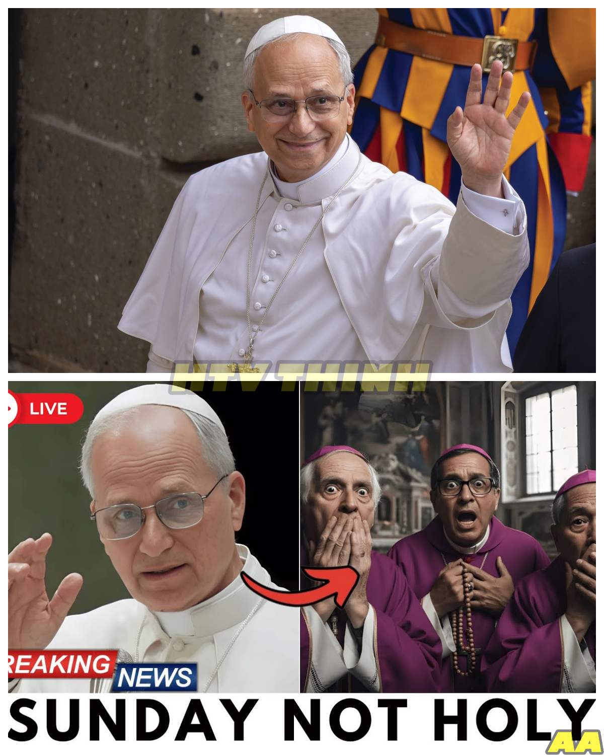 🙊 The Shocking Revelation: Pope Leo XIV’s Controversial Decree Shakes Faith to Its Core! 🔪🗝️  In a world where faith is a fragile thread, Pope Leo XIV’s audacious declaration that Sunday is no longer holy sends shockwaves through millions of devoted Catholics. As believers grapple with this seismic shift, a ticking clock looms—can they reclaim their spiritual strength before doubt consumes them? Set against the backdrop of a chaotic society, this gripping tale unravels the hidden meanings of silence and stillness, revealing how the quest for divine connection becomes a battleground for the soul. Will the faithful find peace in the chaos, or will fear and uncertainty lead them into a spiritual abyss? 👇