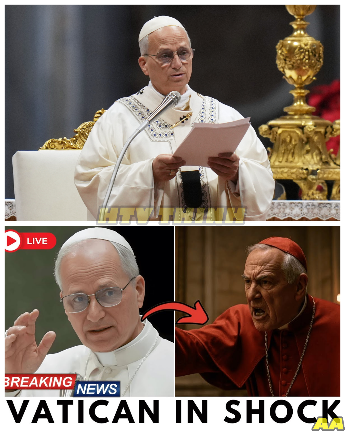 🙊 The Vatican Conspiracy: Betrayal, Secrets, and a Cardinal’s Fall from Grace 🔍⚡  In a world where faith collides with treachery, Pope Leo XIV faces an unprecedented crisis as a cardinal accuses him of betraying Heaven itself. Set against the opulent yet shadowy backdrop of the Vatican, this gripping thriller unfolds as the clock ticks down to an emergency council that could shatter the very foundation of the Catholic Church. As whispers of corruption and hidden agendas swirl, the stakes rise for all involved—sacrifices must be made, and loyalties tested. With the fate of millions hanging in the balance, can the Pope uncover the truth before it’s too late, or will he become the ultimate scapegoat in a ᴅᴇᴀᴅly game of power? What dark secrets lie beneath the surface, waiting to be revealed? 👇