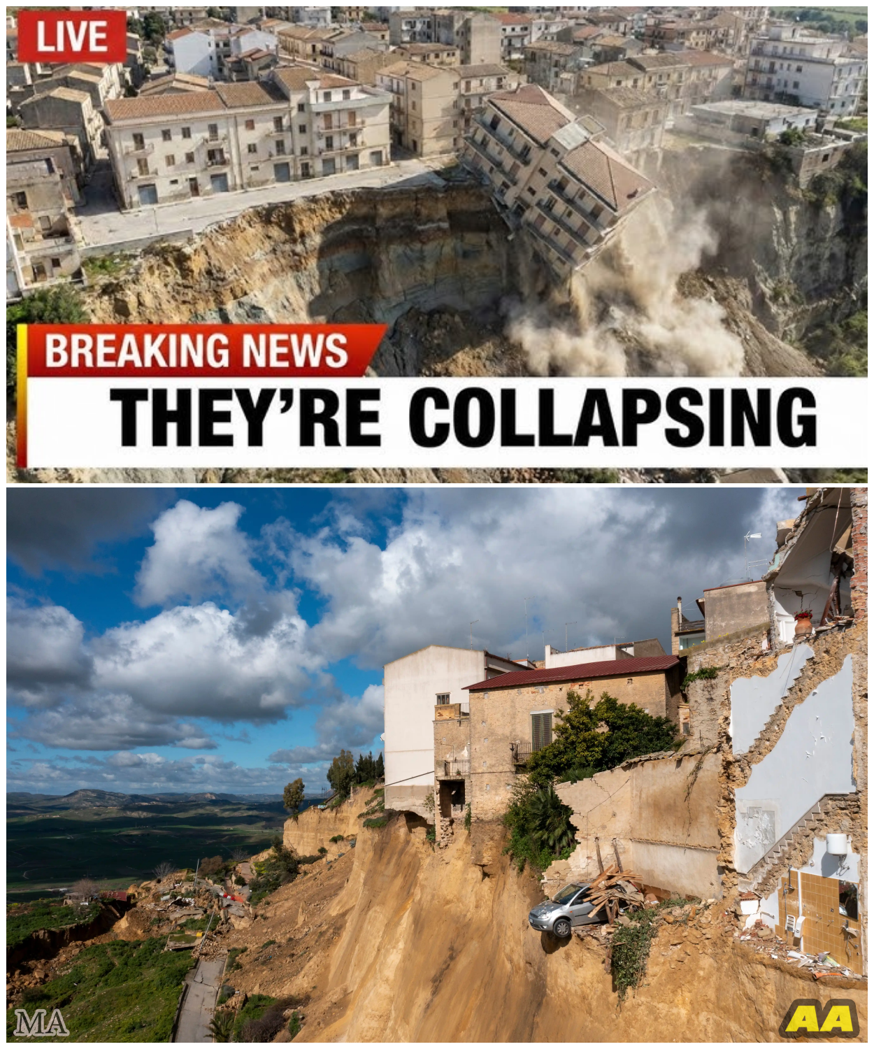 🦊 SICILY ON THE EDGE: MORE BUILDINGS COLLAPSE as Niscemi Shudders in a Relentless Cycle of Tremors 🌍💥
