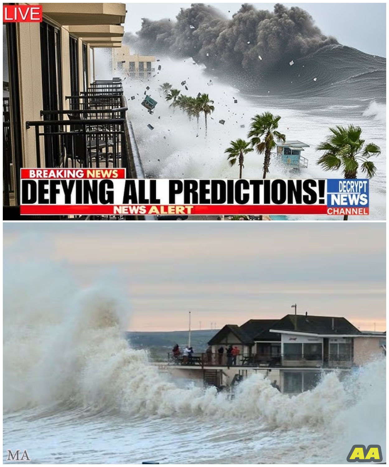 🦊 THE WAVE THAT SHATTERED SCIENCE: A 52-FOOT WALL OF WATER HITS EUROPE—AND EXPERTS ADMIT IT SHOULDN’T EXIST 🌊🚨