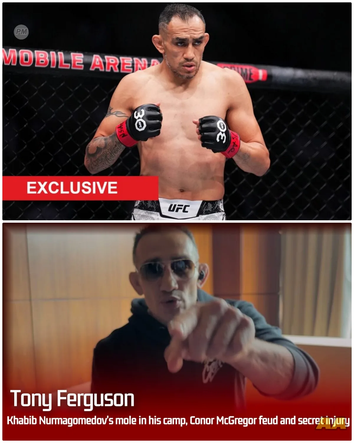 Tony Ferguson’s Unbelievable Fight Against Khabib: A Tale of Horror, Betrayal, and Redemption! In what could be the most dramatic chapter in MMA history, Tony Ferguson’s fight against Khabib has turned into a whirlwind of horror and betrayal! With a shocking injury that he kept hidden from the world, Ferguson’s journey through the octagon has become a cautionary tale of ambition gone awry. As he navigates the treacherous waters of fame and fortune, insiders reveal the shocking truths that could change everything we thought we knew about this fighter. Will Ferguson emerge victorious, or has he already lost the battle within? This is a story that will keep you on the edge of your seat! 👇