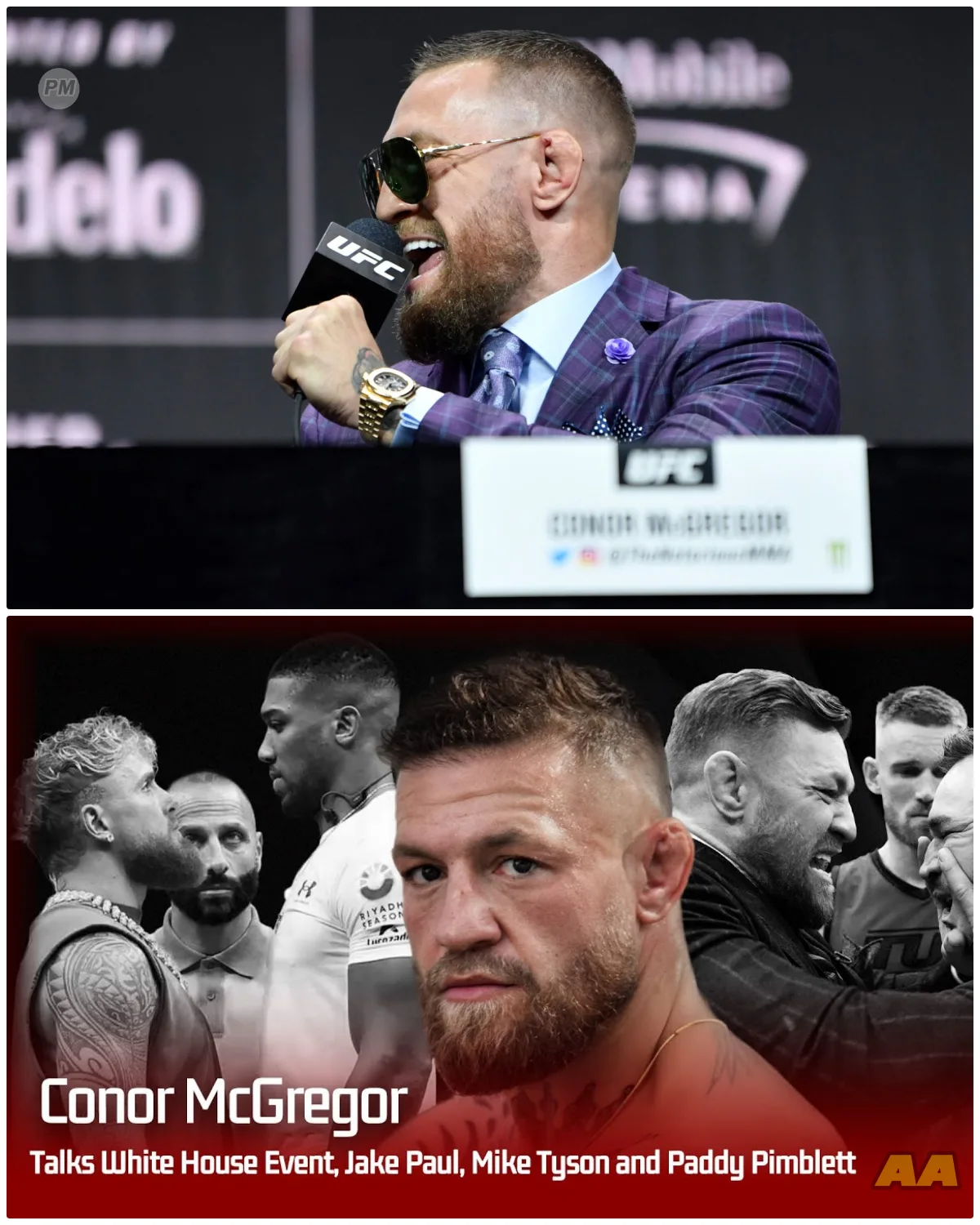Behind the Scenes of Chaos: Conor McGregor’s Shocking Confessions About Jake Paul and Anthony Joshua!  In a stunning exposé, Conor McGregor has pulled back the curtain on the explosive dynamics between him, Jake Paul, and heavyweight powerhouse Anthony Joshua! With scandalous anecdotes and shocking confessions, Conor reveals the raw truth behind the glitz and glamour of the fight game. From backstage bickering to the dark secrets that could destroy reputations, this is a tale of betrayal, ambition, and the relentless pursuit of glory. Will Jake rise to the occasion, or will he find himself in over his head? The drama unfolds, and the stakes have never been higher! 👇