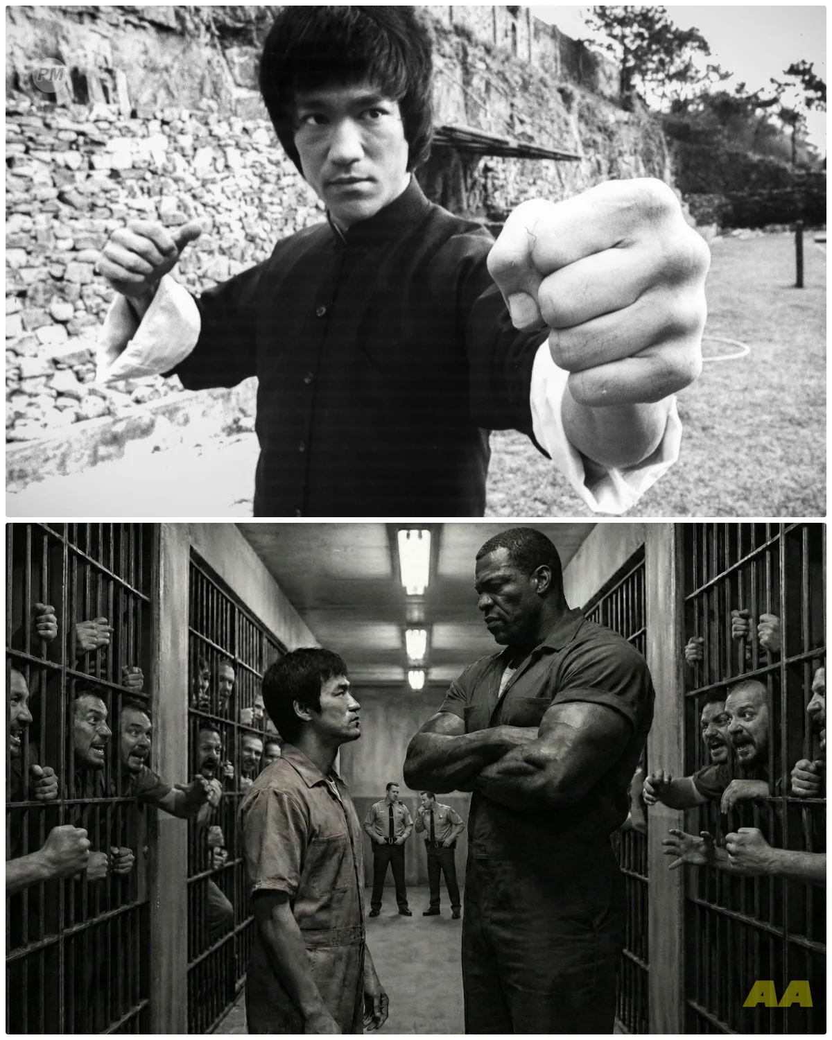 Bruce Lee’s First Day In Prison When 350-Pound Inmate Blocked His Path