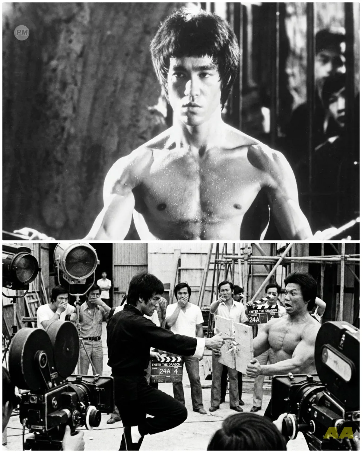 Bruce Lee Was Breaking Board With One Finger Filming