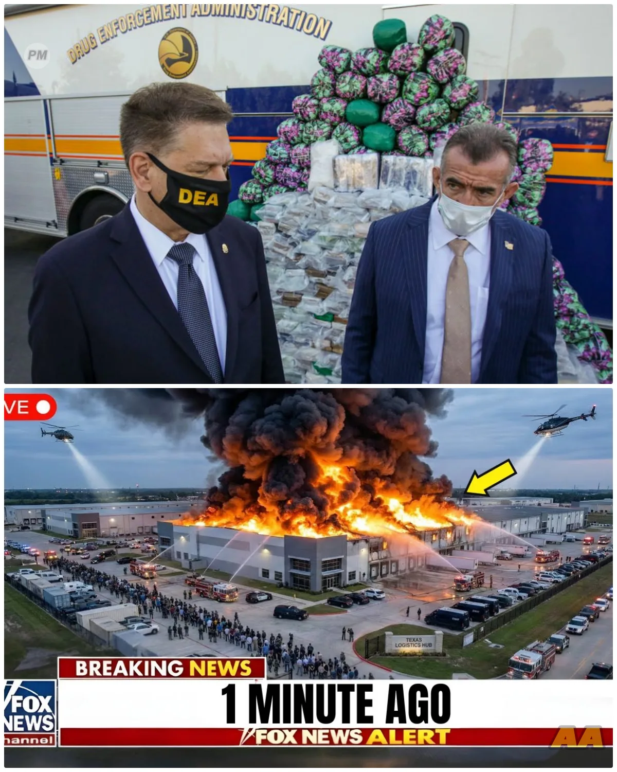 THE WAREHOUSE OF DEATH: DEA & FBI Say a Texas Shipping Hub Hid 52 Tons of Meth in Plain Sight—A Cartel Operation So Brazen It Treated the U.S. Economy as Just Another Delivery Route  Forklifts by day, poison by night, and a system that only collapsed when the badges finally caught up with the math. 👇