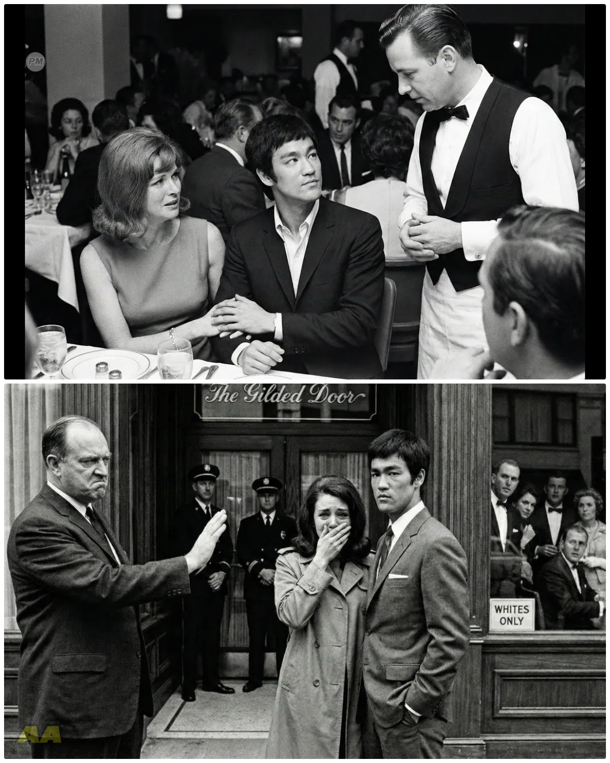 Bruce Lee Was At Diner With His Wife Linda ‘No Asians’