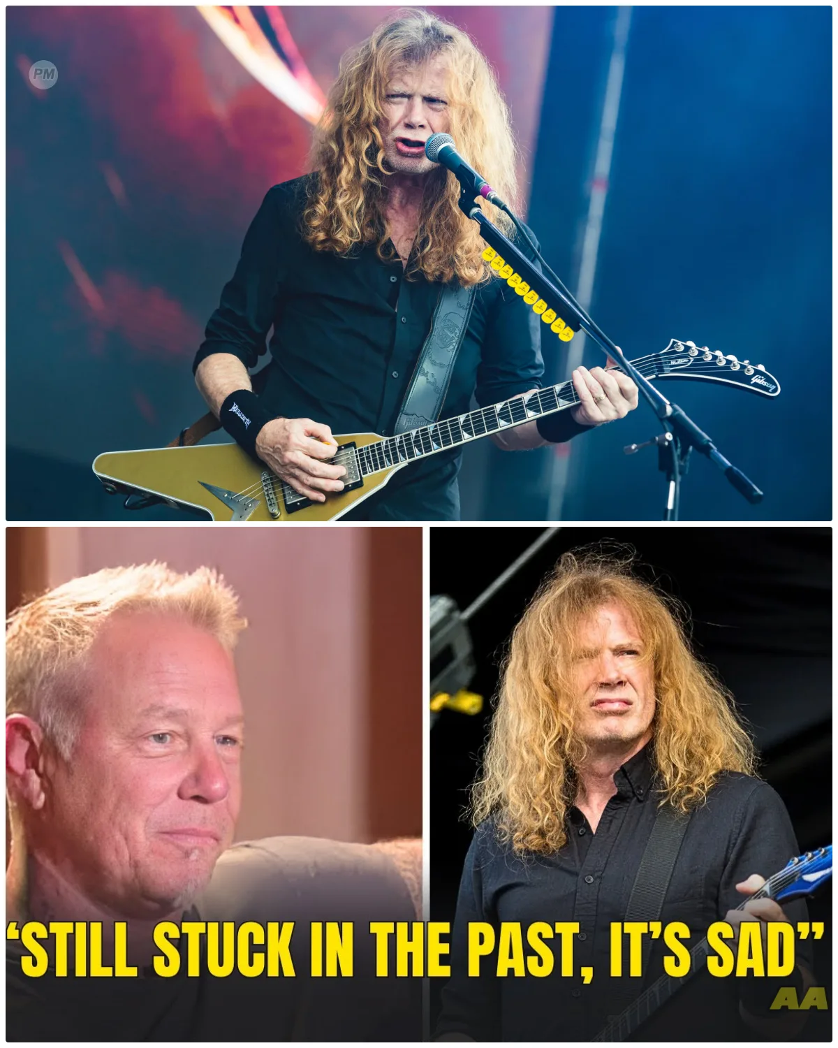 Inside the Metallica Scandal: James Hetfield’s Explosive Admission About Dave Mustaine’s Downfall! In a revelation that could shake the very foundations of heavy metal, James Hetfield has broken his silence about the explosive fallout with Dave Mustaine—and it’s more scandalous than you could ever imagine! As the drama unfolds, Hetfield unveils the shocking details of how a friendship turned into one of music’s most notorious rivalries. With betrayal, anger, and regret spilling from his lips, this is not just an interview; it’s a raw confession that exposes the hidden truths behind the legendary bands. What dark secrets will Hetfield reveal about the inception of Megadeth and the price of fame? Prepare for an inside look that will leave you questioning everything you thought you knew! 👇