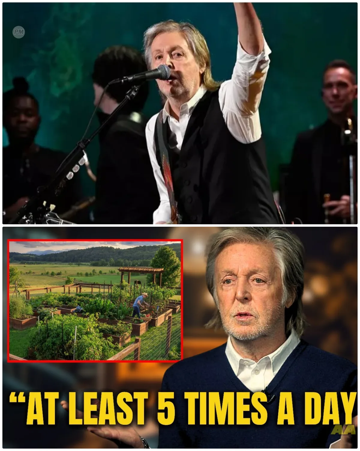 Paul McCartney’s Daily Rituals Exposed: The Shocking Truth That Will Leave You Speechless!  What if we told you that the secret to Paul McCartney’s enduring success lies in a series of bizarre daily rituals that could rival any Hollywood scandal? At 82, this iconic musician is still turning heads and raising eyebrows with his unconventional habits. From mysterious morning routines to late-night songwriting sessions that defy all logic, prepare to be captivated by the jaw-dropping revelations that could change everything we know about this living legend! 👇