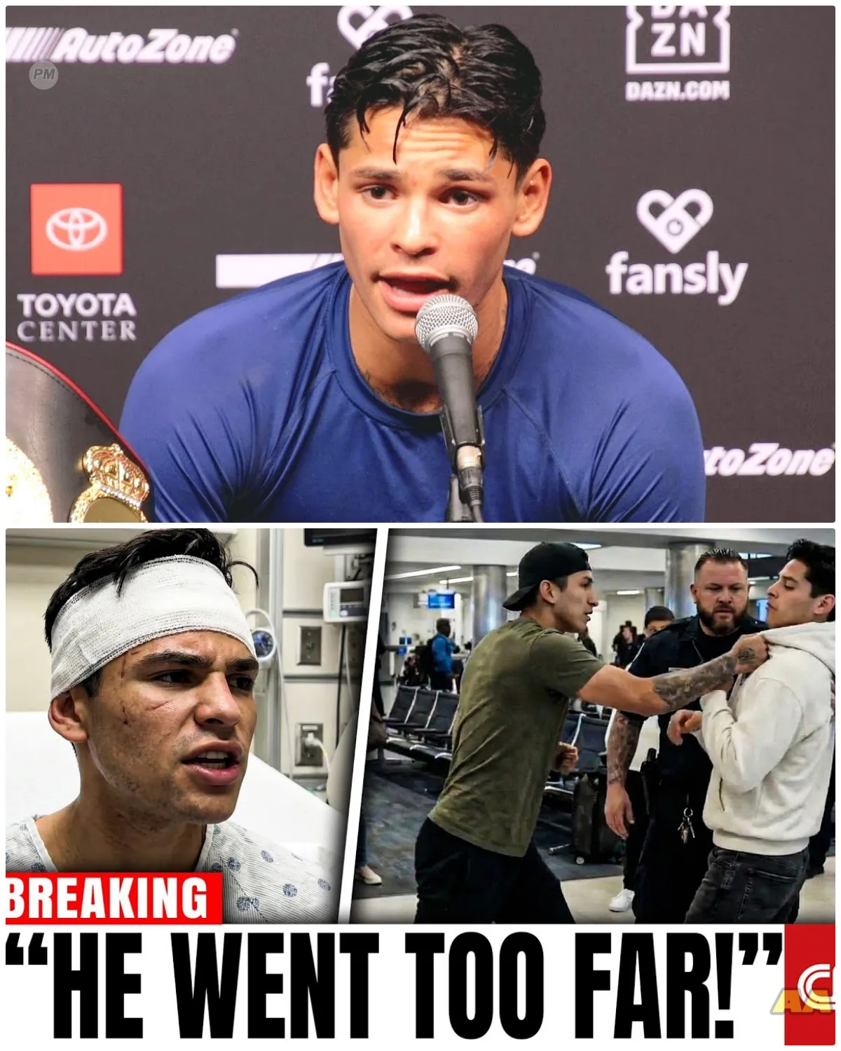 LEAKED FOOTAGE: MARIO BARRIOS GOES WILD ON RYAN GARCIA IN AIRPORT BRAWL THAT WILL CHANGE THEIR RIVALRY FOREVER