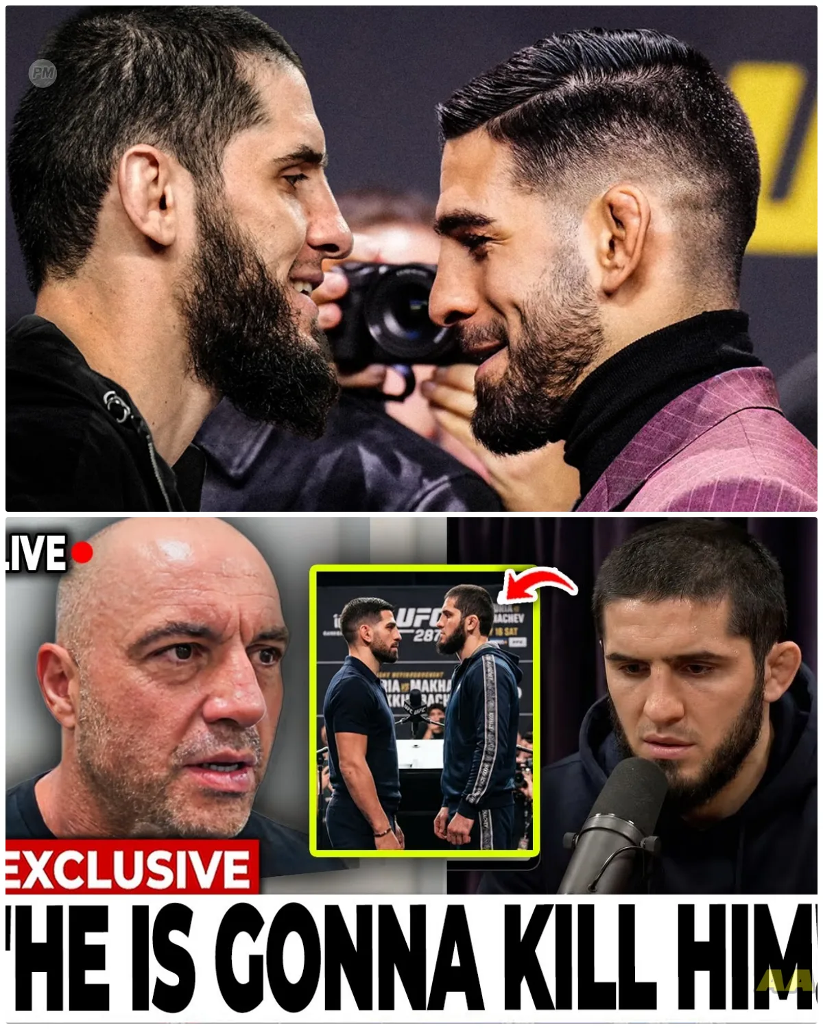 The Fight That Shook the MMA World: Joe Rogan’s Revelations of ᴀssault and Scandal—Is This the End for Topuria?  In a dramatic turn of events that has sent shockwaves through the MMA community, Joe Rogan has exposed a harrowing tale of ᴀssault and betrayal following the explosive encounter between Ilia Topuria and Islam Makhachev. With exclusive leaks and damning evidence, the sport’s integrity hangs in the balance as accusations fly and tempers flare. As Dana White steps in with a lifetime ban, fans are left to ponder: can the UFC survive this scandal, or is it destined for collapse? The drama unfolds like a cinematic thriller, and the world is watching! 👇