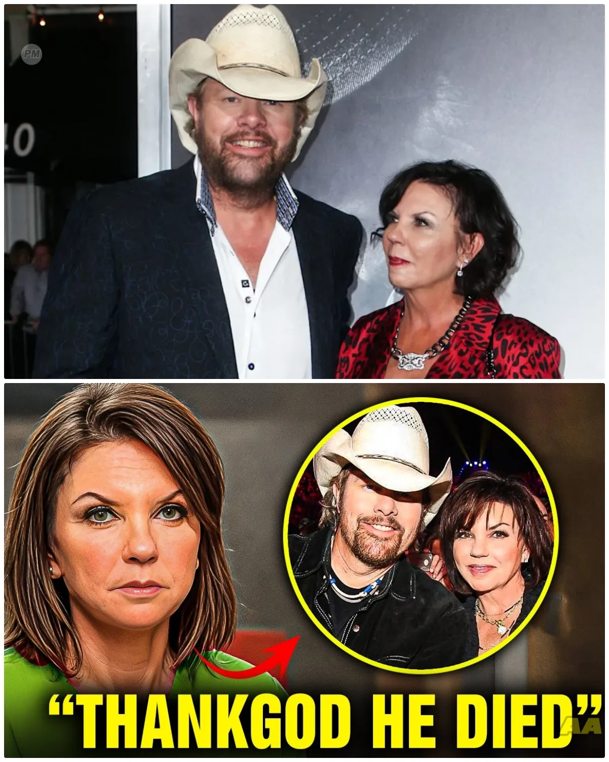 Toby Keith’s Shocking Death: Did His Wife Know More Than She Let On?  In a world where secrets lurk behind every smile, the untimely death of country music legend Toby Keith has left fans reeling and questions swirling. Why did his devoted wife remain silent for so long? Was she hiding a dark truth that could change everything we thought we knew about their love story? As whispers of betrayal and hidden battles emerge, the shocking revelations promise to shatter the legacy of a beloved icon! 👇