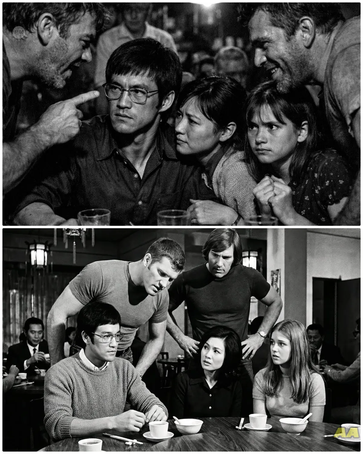 Two Street Fighters Harᴀssed Bruce Lee’s Family At Dinner