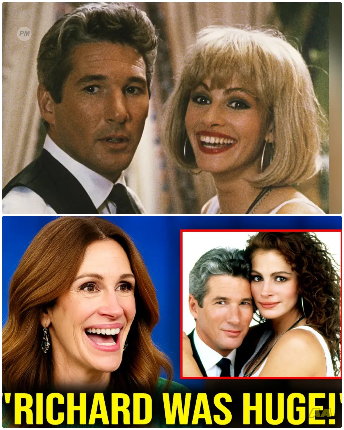 THE SECRET THEY KEPT SINCE PRETTY WOMAN: JULIA ROBERTS CONFESSES WHAT SHE AND RICHARD GERE SHARED OFF SET
