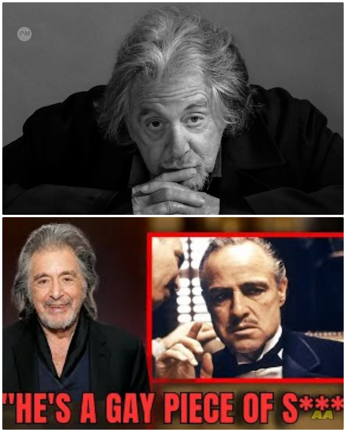 Behind the Scenes of The Godfather: Al Pacino Reveals Marlon Brando’s Darkest Secrets! Hold onto your seats, folks! Al Pacino has finally spoken out about his infamous co-star Marlon Brando, and what he has to say is nothing short of scandalous. For decades, whispers of a bitter rivalry have circulated, but Pacino’s latest revelations unveil a shocking saga of manipulation, betrayal, and the cutthroat nature of Hollywood. As he recounts the behind-the-scenes drama that unfolded on set, we learn that the real story behind The Godfather is darker than anyone could have imagined. Don’t miss this explosive exposé! 👇