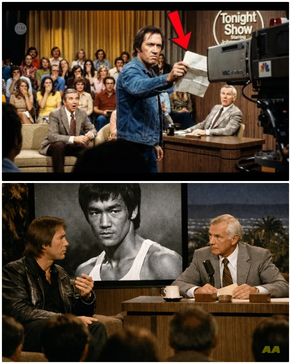 Live TV GOES AWKWARD When Johnny Carson PRESSES David Carradine About Bruce Lee