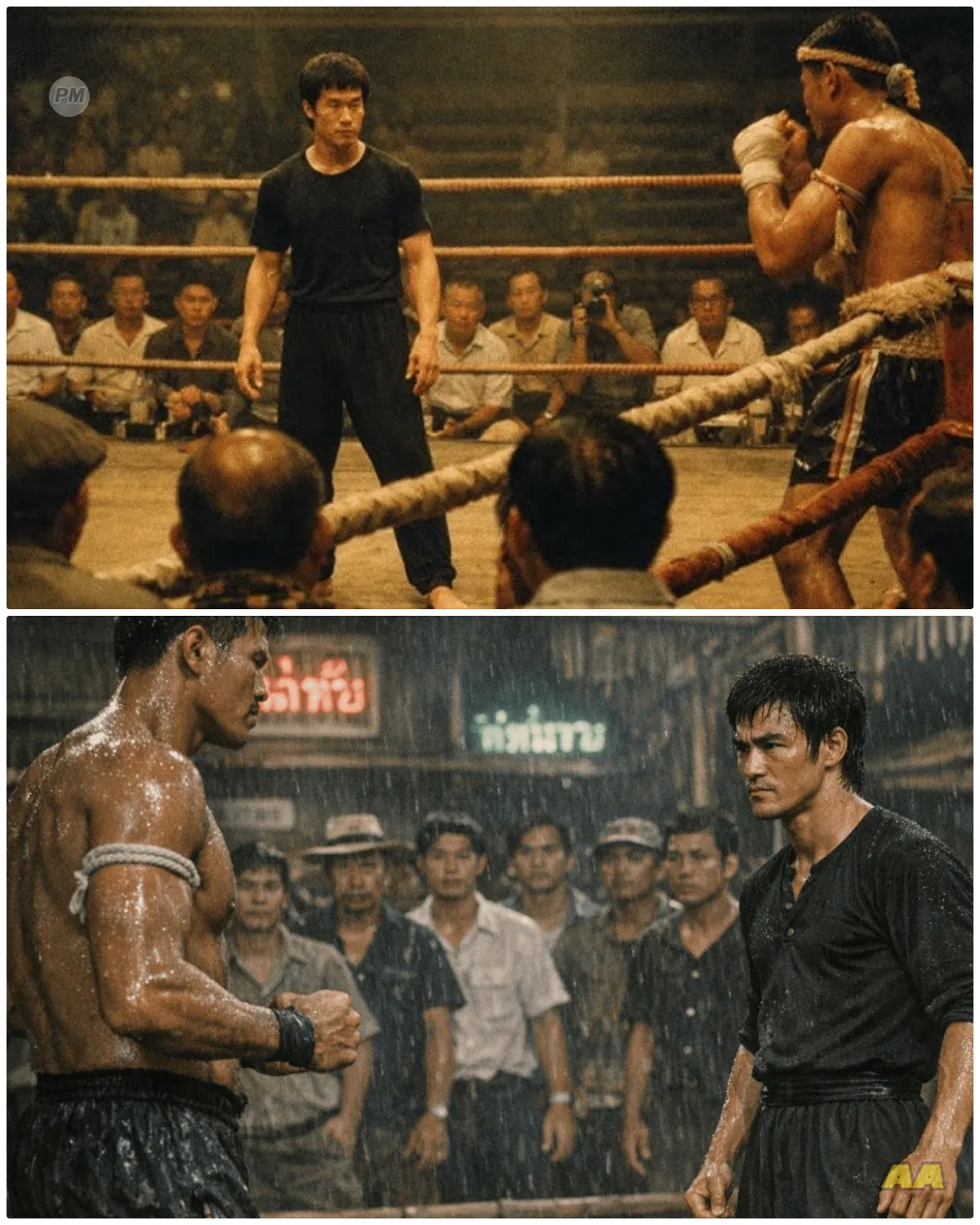 Bangkok FALLS SILENT As Undefeated Thai Fighter STEPS In Front of Bruce Lee (1971)