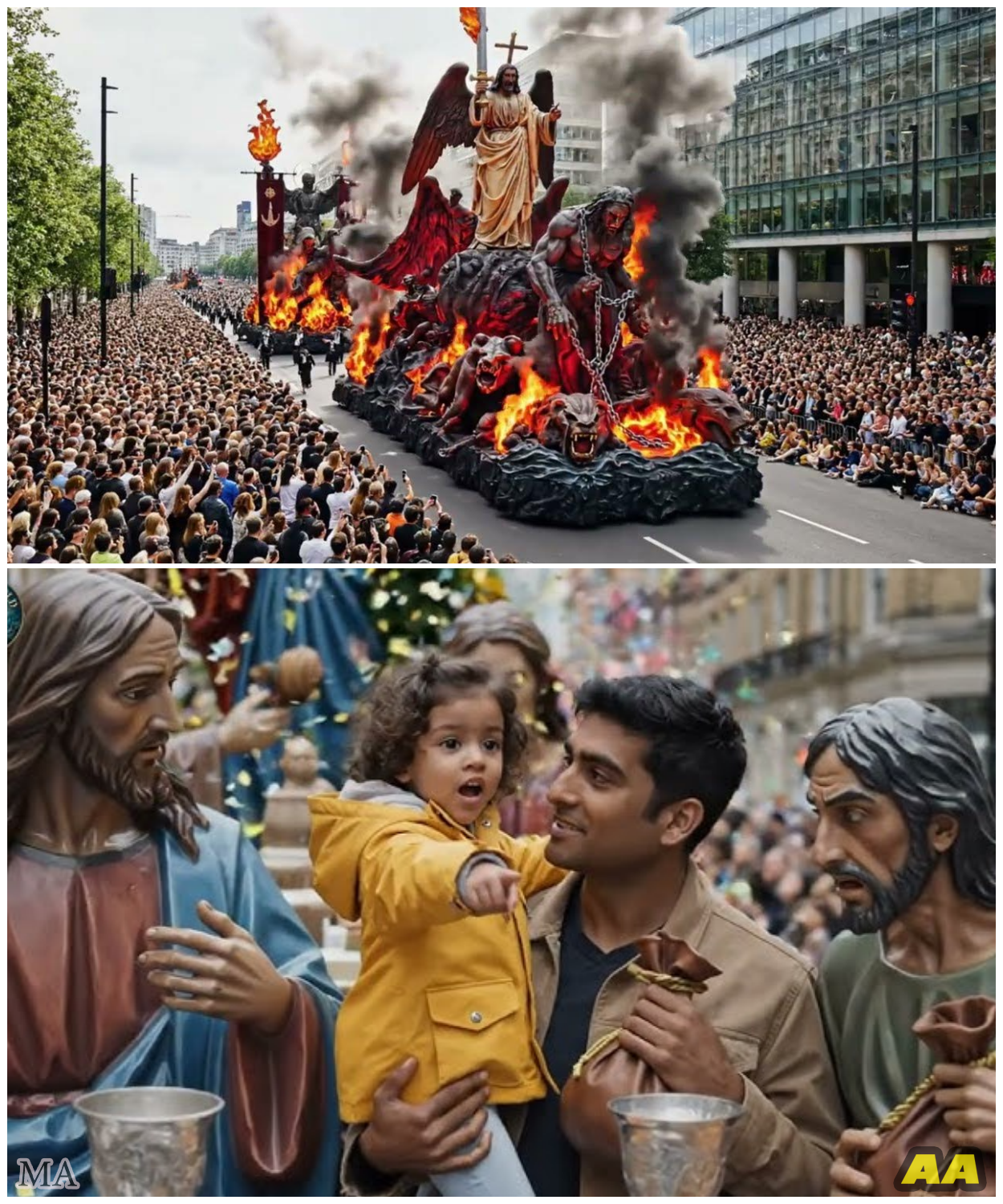 🦊 HEAVEN SHUT DOWN THE STREETS: London’s Jesus Parade 2025 Turns the Lord’s Day Into a Scene No One Expected ✝️