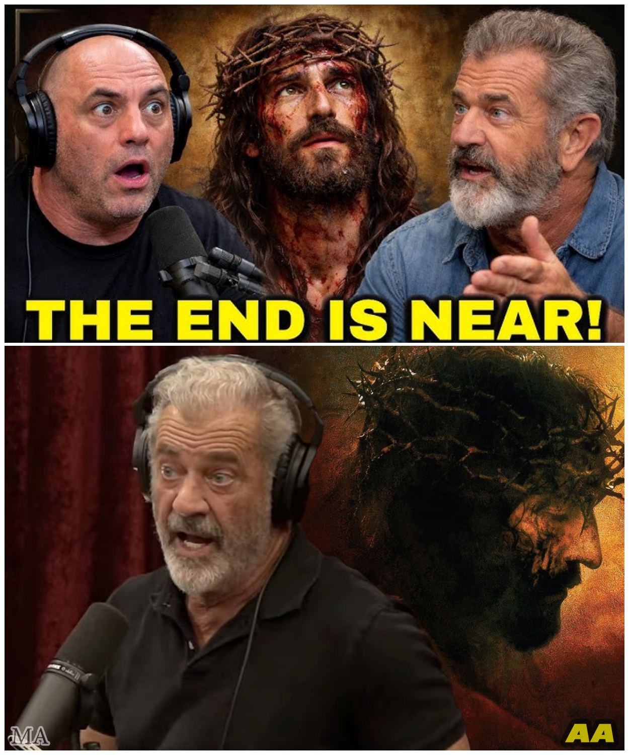 🦊 Joe Rogan FALLS SILENT as Mel Gibson Drops a Forbidden Truth About The Pᴀssion of the Christ