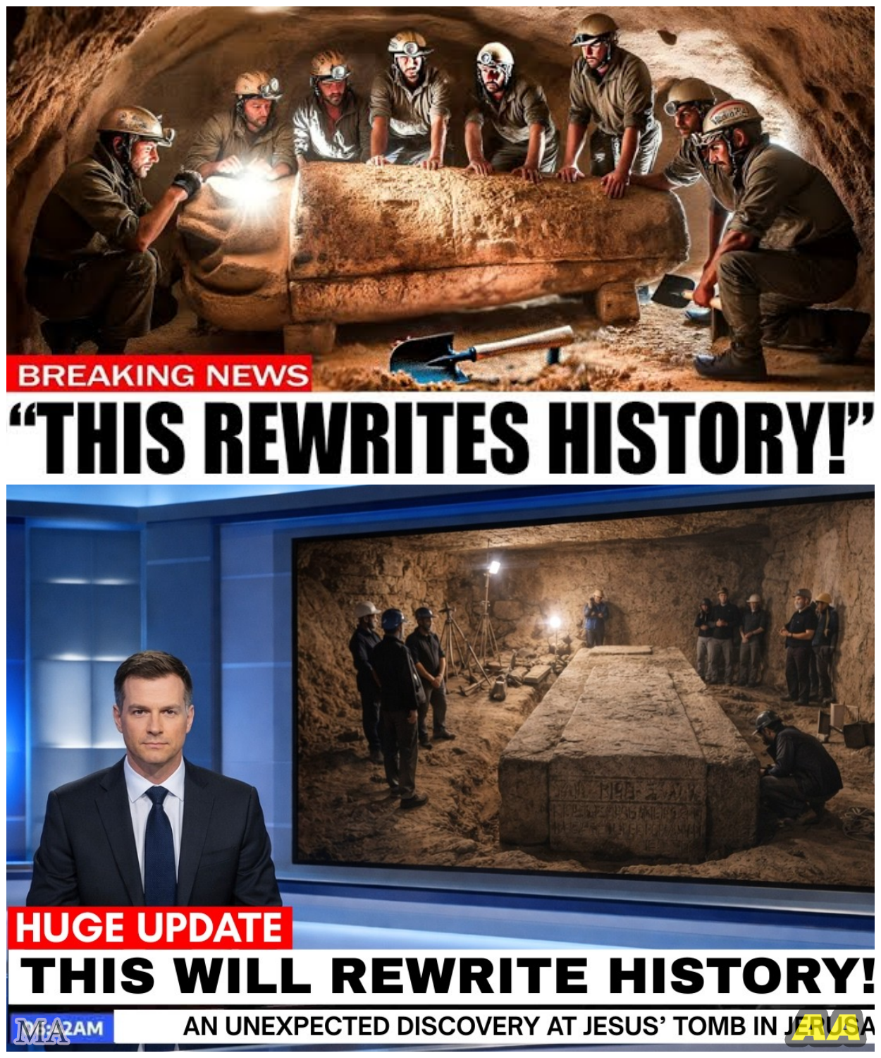 🦊 HISTORY SHATTERED: What Scientists JUST Uncovered Beneath Jesus’ Tomb Has Experts Rewriting Everything 🕯️⚠️