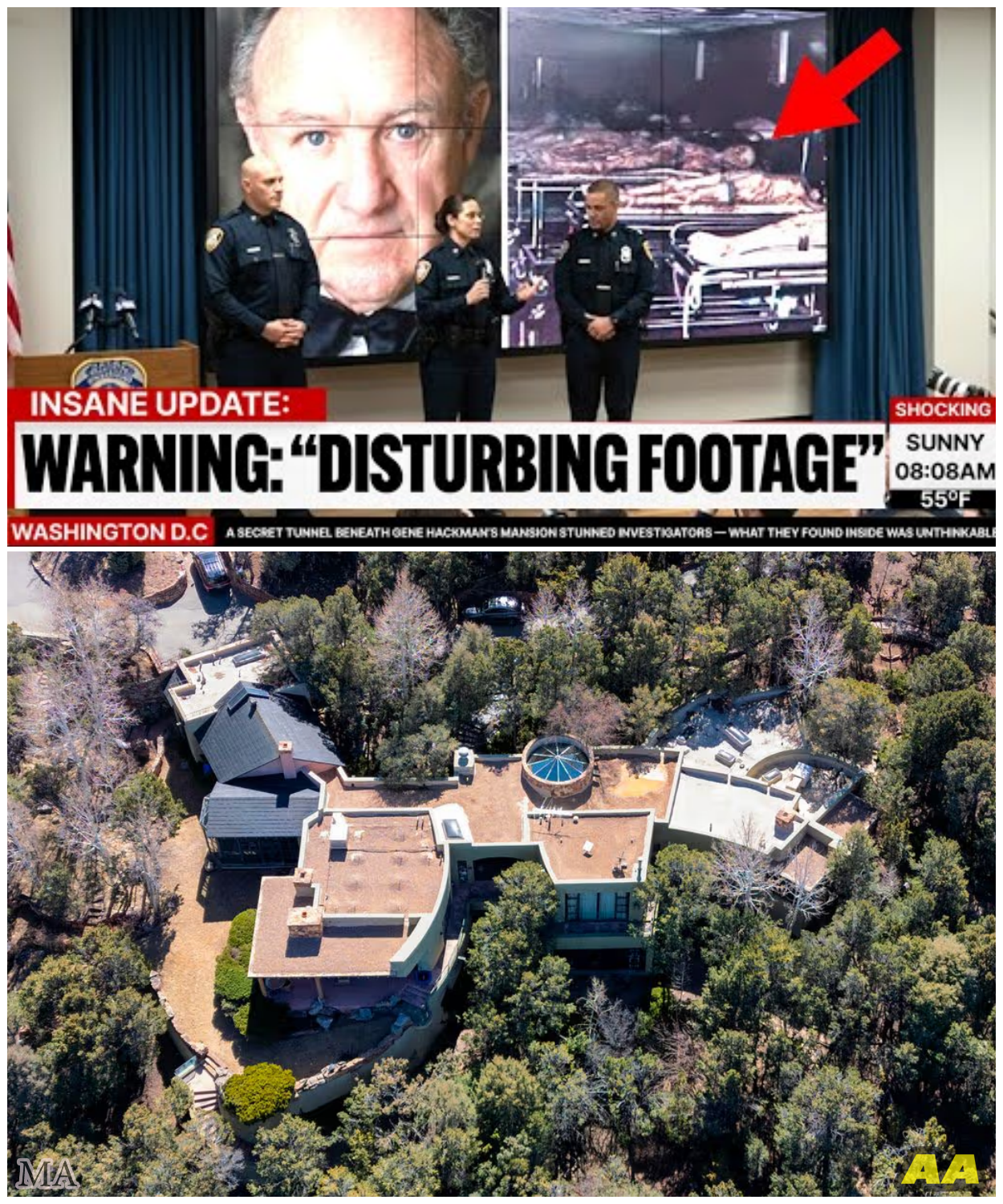🦊 SECRET PᴀssAGE SHOCKER: Investigators Discover a Hidden Tunnel Beneath Gene Hackman’s Mansion